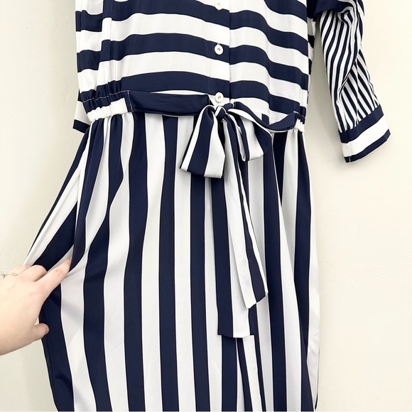 Mollie Parnis Neiman Marcus Vintage Striped Jumpsuit - Picture 4 of 14